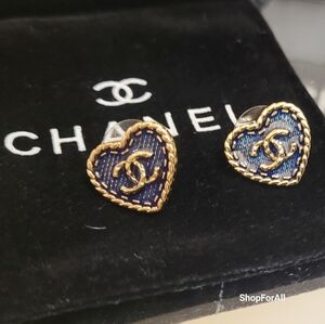 Chanel  Heart Earrings